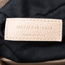 Pre Owned Saint Laurent Paris Brown Baby Leather Sac de Jour Satchel