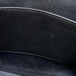 Pre Owned Saint Laurent Tribeca Black Leather Chain Shoulder Bag