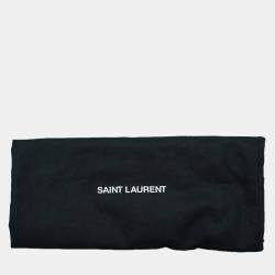 Pre Owned Saint Laurent Paris Red Patent Vicky Bag
