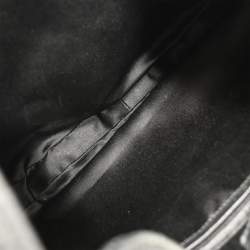 Pre Owned Saint Laurent Mombasa Medium Black Nylon Hobo Bag