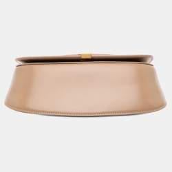 Pre Owned Saint Laurent Paris Brown Mini Calfskin Voltaire Top Handle Bag in Box