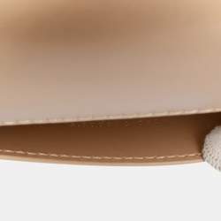 Pre Owned Saint Laurent Paris Brown Mini Calfskin Voltaire Top Handle Bag in Box