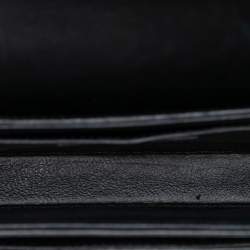 Pre Owned Saint Laurent Paris Black Small Calfskin Solferino Satchel In Box