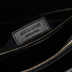 Pre Owned حقيبة سان لوران باريس ساك دو جور جلد أملس أسود صغيرة