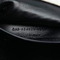 مملوكة مسبقًا حقيبة كروس بودي سان لوران باريس جيمي باتشوورك صوف جيرزي متوسطة بنية