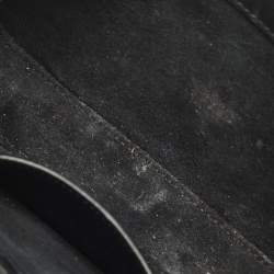 Pre Owned حقيبة كتف سان لوران باريس لو 5 آ 7 جلد سوداء صغيرة