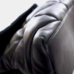 Pre Owned Saint Laurent Medium Lambskin Loulou Puffer Bag