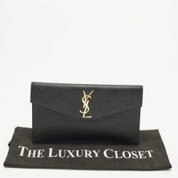 Pre Owned حقيبة سان لوران أب تاون جلد أسود