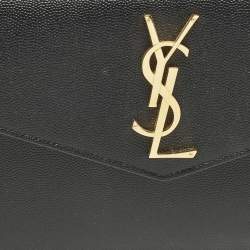 Pre Owned حقيبة سان لوران أب تاون جلد أسود