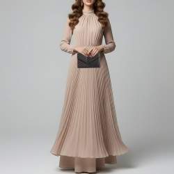 Pre Owned Saint Laurent Envelope Black Matelassé Leather Wallet On Chain