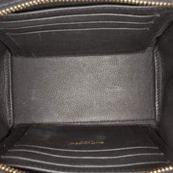 مملوكة مسبقًا Saint Laurent Paris Black Toy Leather Monogram Cabas