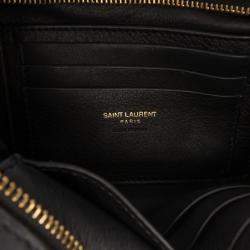 مملوكة مسبقًا Saint Laurent Paris Black Toy Leather Monogram Cabas