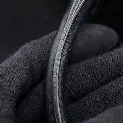 Pre Owned Saint Laurent Paris Baby Cabas 2Way Bag Black Leather