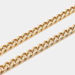 Pre Owned Saint Laurent Kate Monogram Shoulder Bag Leather Pink