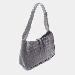 Pre Owned Yves Saint Laurent Le Cassette Handbag Leather Black