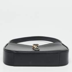 مملوكة مسبقًا حقيبة كتف سان لوران باريس لو 5 آ 7 جلد سوداء صغيرة