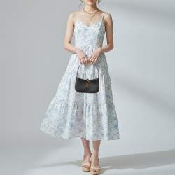 مملوكة مسبقًا حقيبة كتف سان لوران باريس لو 5 آ 7 جلد سوداء صغيرة