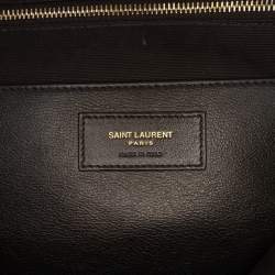 مملوكة مسبقًا Saint Laurent Paris Black Large Quilted Lambskin Jamie 4.3 Shoulder Bag