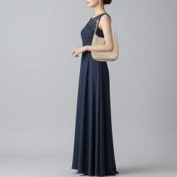 Pre Owned حقيبة كتف سان لوران لو 5 إلى 7 جلد بيج ناعم صغيرة