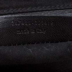 Pre Owned حقيبة هوبو ايف سان لوران مولتي جلد أزرق