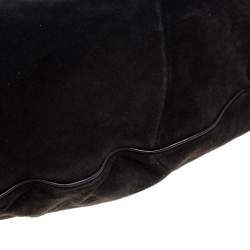 مملوكة مسبقًا Yves Saint Laurent Brown Suede Hobo