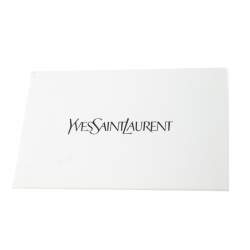 Pre Owned Saint Laurent Beige Textured Leather Large Chyc Shoulder Bag