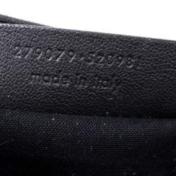 Pre Owned Yves Saint Laurent Dark Grey Leather Medium Cabas Y-Ligne Tote