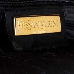 مملوكة مسبقًا حقيبة كتف سان لوران باريس جلد نقش سحلية حمراء