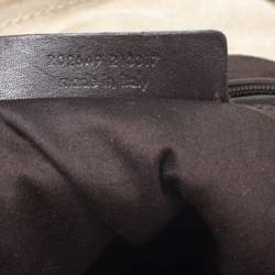 Pre Owned حقيبة سان لوران باريس داون تاون جلد أصفر ميتالليك صغيرة