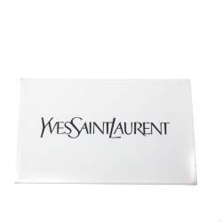 Pre Owned Yves Saint Laurent Black Nylon and Leather Duffle Bag