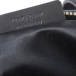 Pre Owned Yves Saint Laurent Black Nylon and Leather Duffle Bag