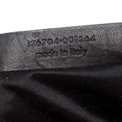 Pre Owned Saint Laurent Paris Black Leather and Suede Studded Mombasa Hobo