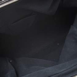 Pre Owned Yves Saint Laurent Black Patent Leather Medium Majorelle Satchel