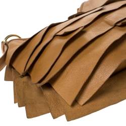 مملوكة مسبقًا Saint Laurent Brown Leather St.Tropez Mombasa Hobo