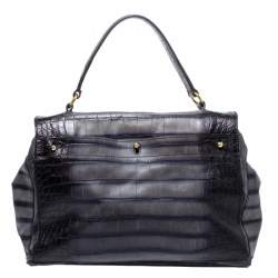 مملوكة مسبقًا حقيبة سان لوران باريس حمالة علوية موس تو كبيرة جلد ثلاثي اللون