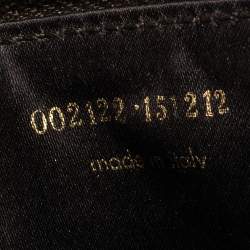 Pre Owned Yves Saint Laurent Dark Brown Leather Vincennes Mombasa Hobo