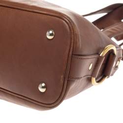 Saint Laurent Brown Leather Muse Satchel
