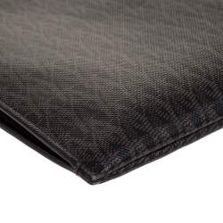 Saint Laurent Coated Canvas Trousse de Toilete Pouch