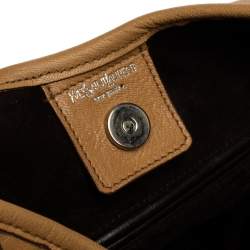 Pre Owned Yves Saint Laurent Beige Leather St. Tropez Hobo