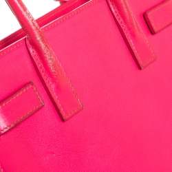 Pre Owned حقيبة سان لوران نانو ساك دي جور جلد كحلية 