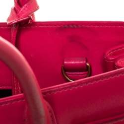 Pre Owned حقيبة سان لوران نانو ساك دي جور جلد كحلية 