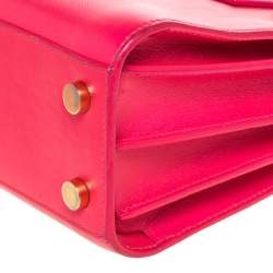 Pre Owned حقيبة سان لوران نانو ساك دي جور جلد كحلية 