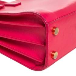 Pre Owned حقيبة سان لوران نانو ساك دي جور جلد كحلية 