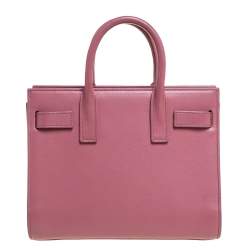 Pre Owned حقيبة سان لوران نانو ساك دي جور جلد كحلية 