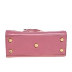 Pre Owned حقيبة سان لوران نانو ساك دي جور جلد كحلية 