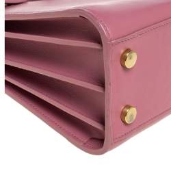 Pre Owned حقيبة سان لوران نانو ساك دي جور جلد كحلية 