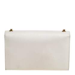 مملوكة مسبقًا Saint Laurent Off White Leather Medium Kate Shoulder Bag