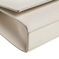 مملوكة مسبقًا Saint Laurent Off White Leather Medium Kate Shoulder Bag