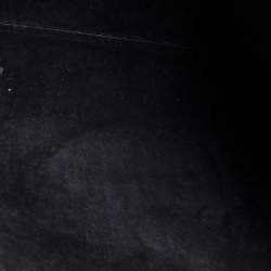 Pre Owned حقيبة يد شوبر سان لوران جلد نقش تمساح سوداء 