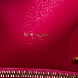 مملوكة مسبقًا حقيبة يد سان لوران باريس ساك دو جور كلاسيك صغيرة جلد سوداء